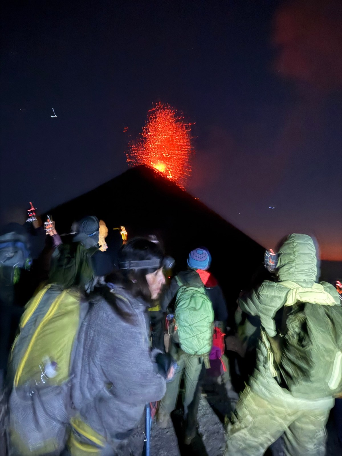 Lucas: reflection on hiking&nbsp;Acatenango